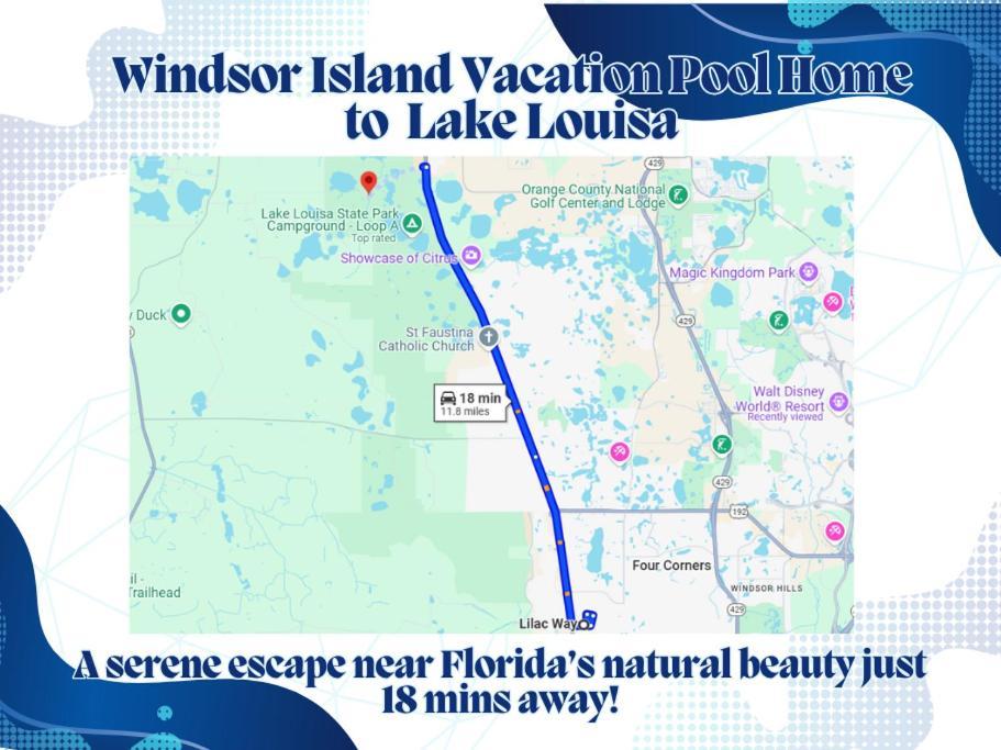 Windsor Island Vacation Pool Home Davenport Exterior photo